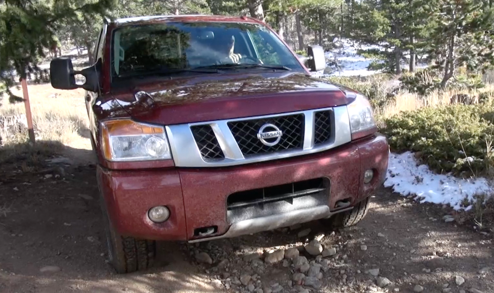 Nissan titan pro 4x off road review #7