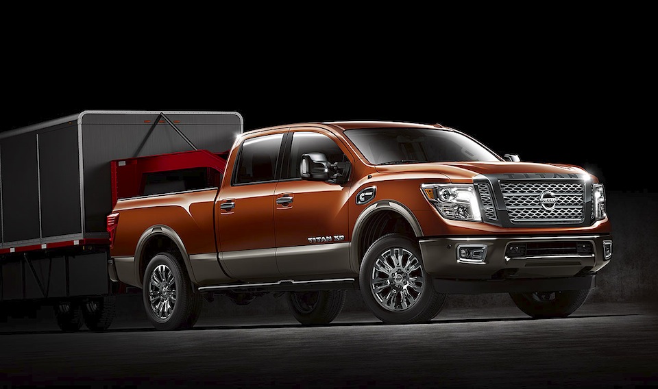 Nissan titan pulling gooseneck #5