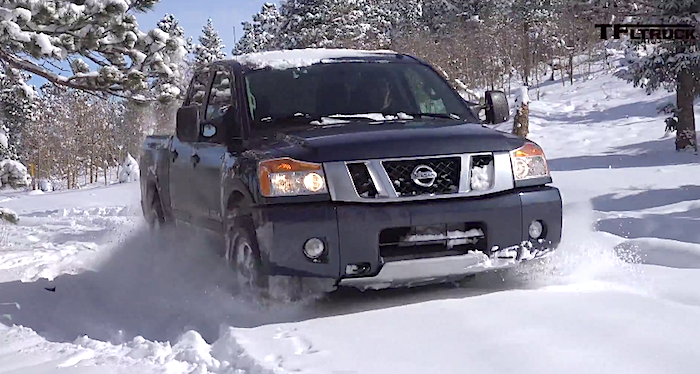 Nissan titan good in snow #6