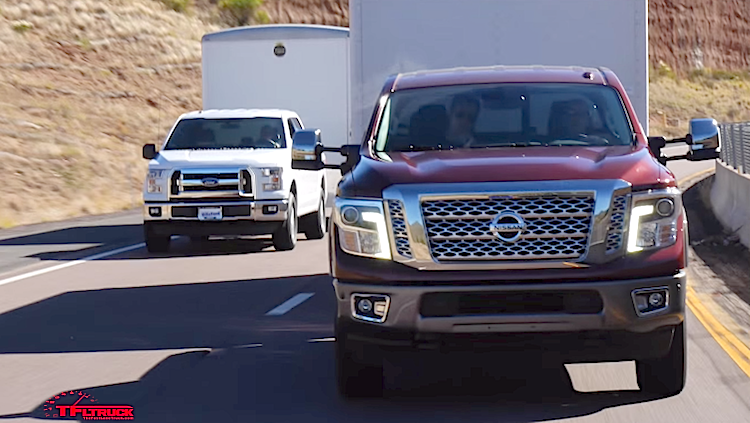 How much can a nissan titan tow #8
