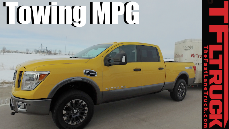 Nissan titan towing mileage #6