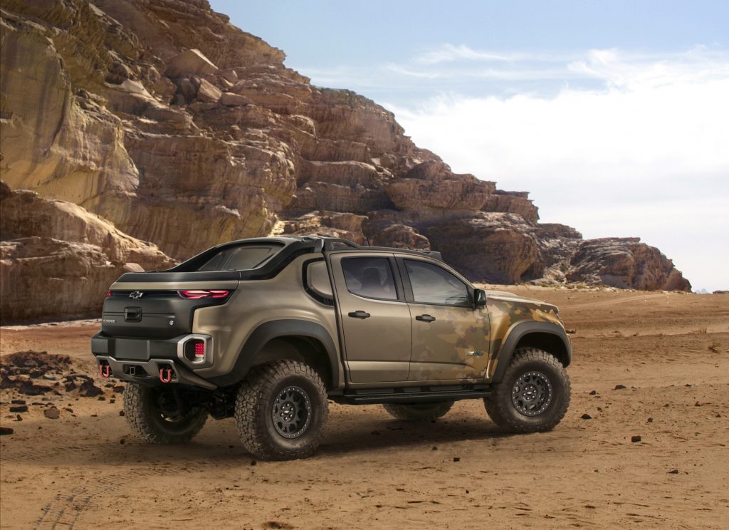 Chevy Colorado ZH2 Is An OffRoad Military Truck That Happens to Be