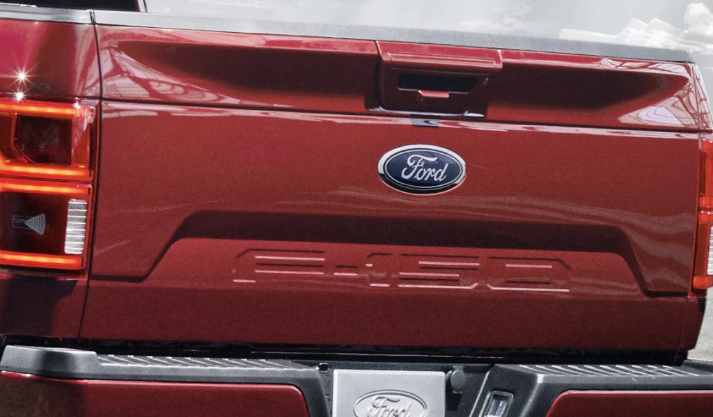 2018 ford f150 tailgate stamp