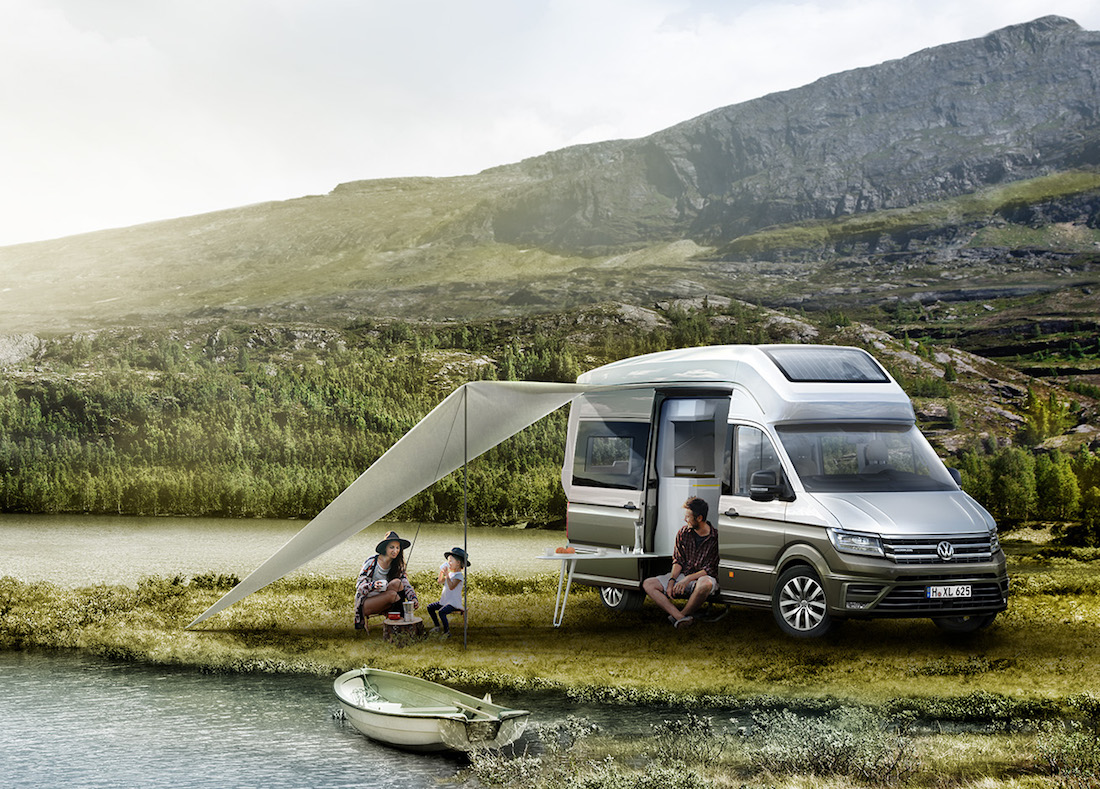 vw camper rv van california xxl awning The Fast Lane Truck