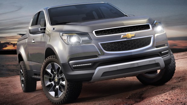 This may be what the new Chevrolet Colorado looks like in North America.