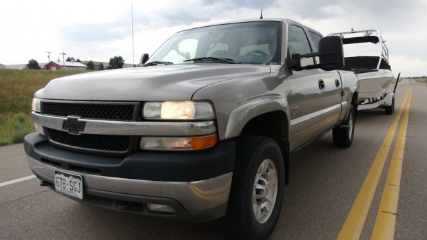 2002 Heavy Duty Diesel Silverado Pickup Towing Test