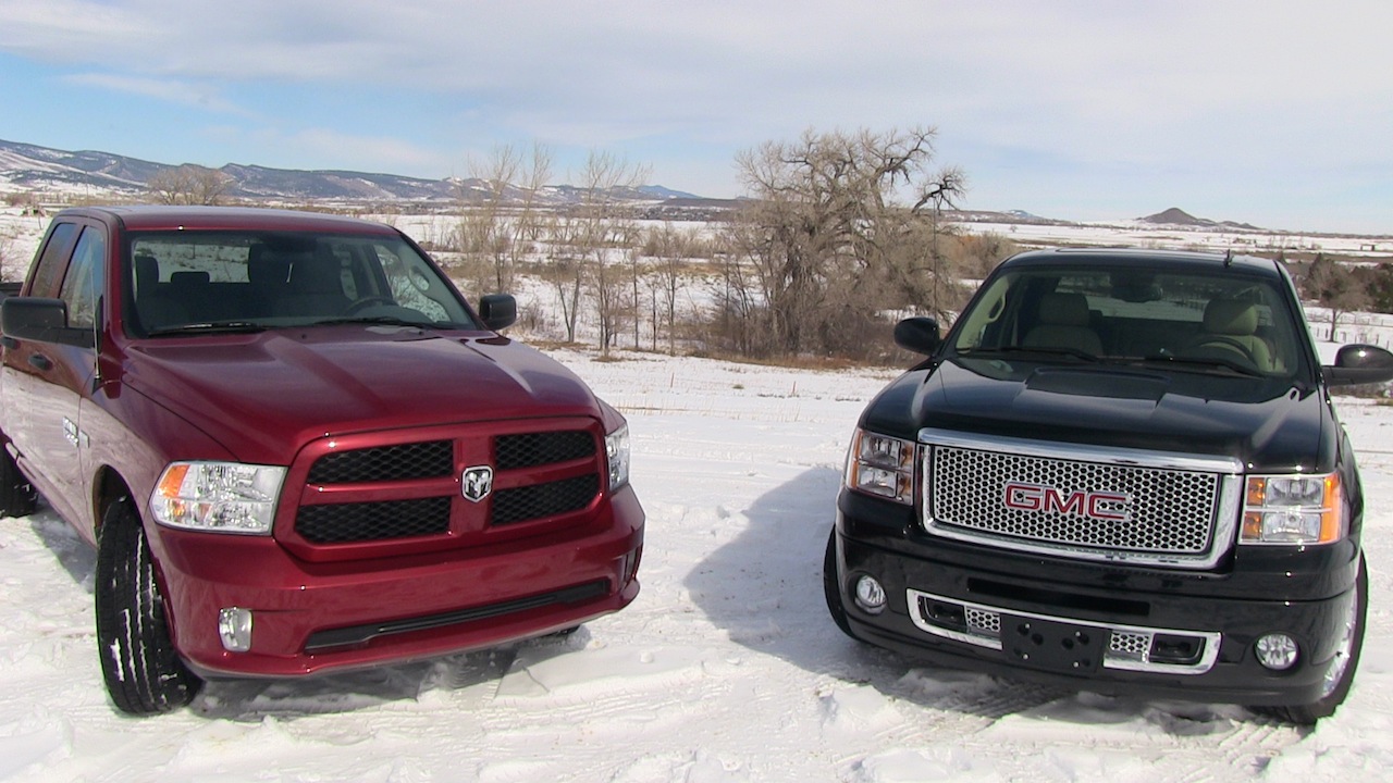 Throwback Thursday: 2013 GMC Sierra Denali vs. Ram 1500 0 ...
