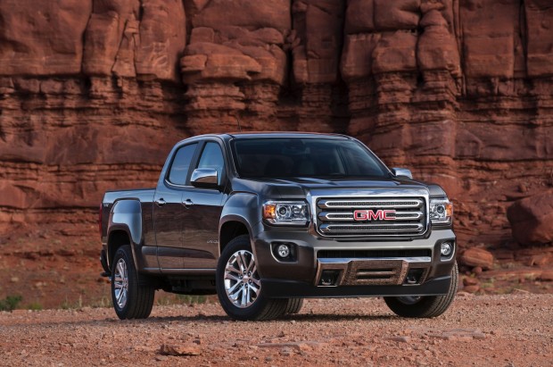 2015 gmc canyon crew cab grill video debut