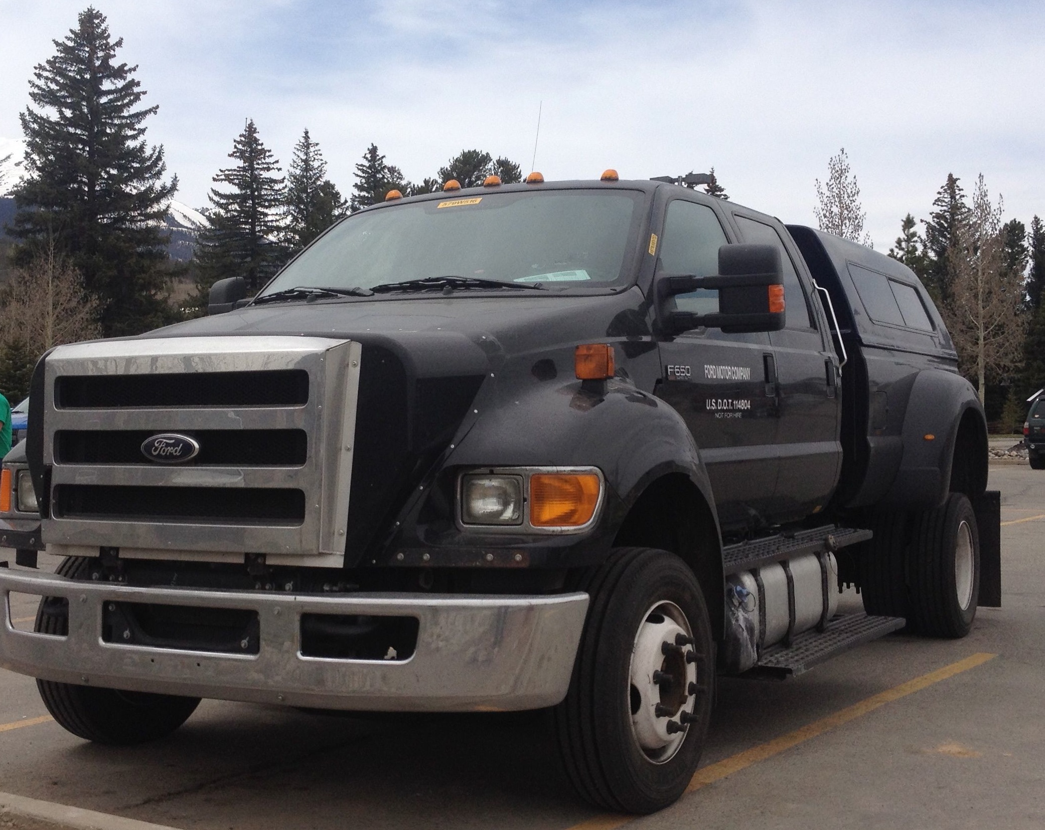 Ford f650 diesel #5
