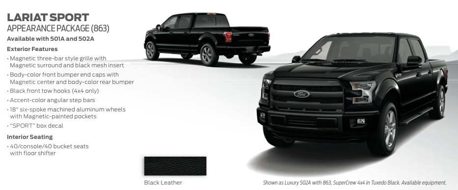 2015 Ford F-150 Appearance Guide - What's your favorite ...
