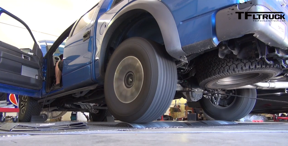 What does a ford raptor run in the quarter mile #9