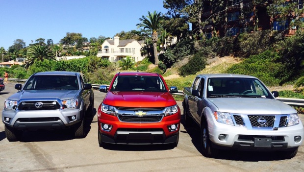 2015, chevy, colorado, matchup, video, comparo, competition