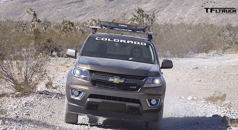 Running The 2015 Chevy Colorado Z71 Through The Nevada