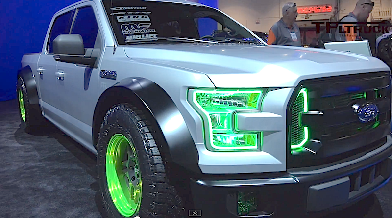 2015 Ford F 150 Sema Truck Lineup Video The Fast Lane Truck