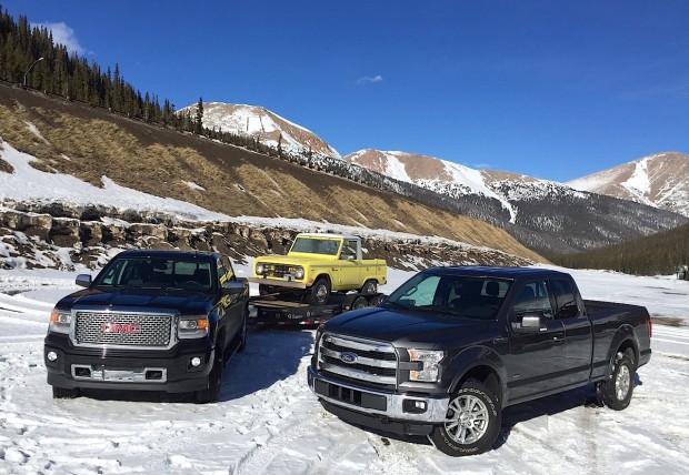 2015, gmc, sierra, ford, f-150, ecoboost, extreme, towing, gold, hitch,