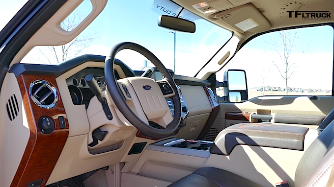 2015 Ford Super Duty Diesel King Ranch Interior The Fast
