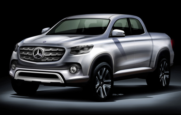 Mercedes midsize pickup concept