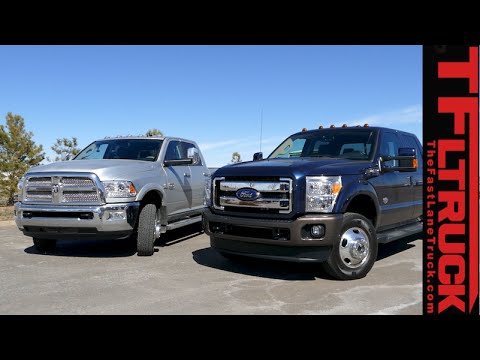 2015 ram 3500 vs ford f 350 mpg review and the most fuel efficient dually is