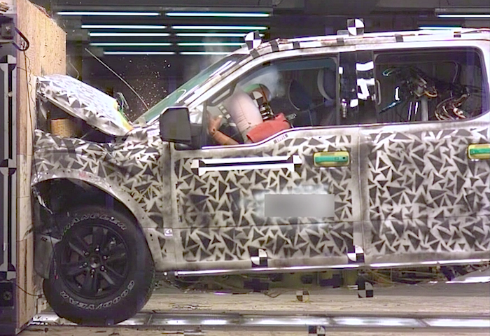 Ford f150 crash test video