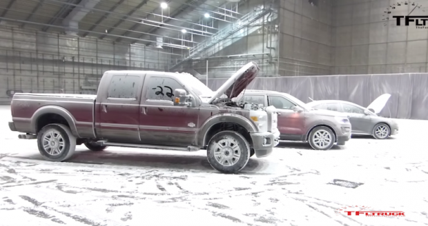 2017 ford super duty aluminum cold testing air force englin florida