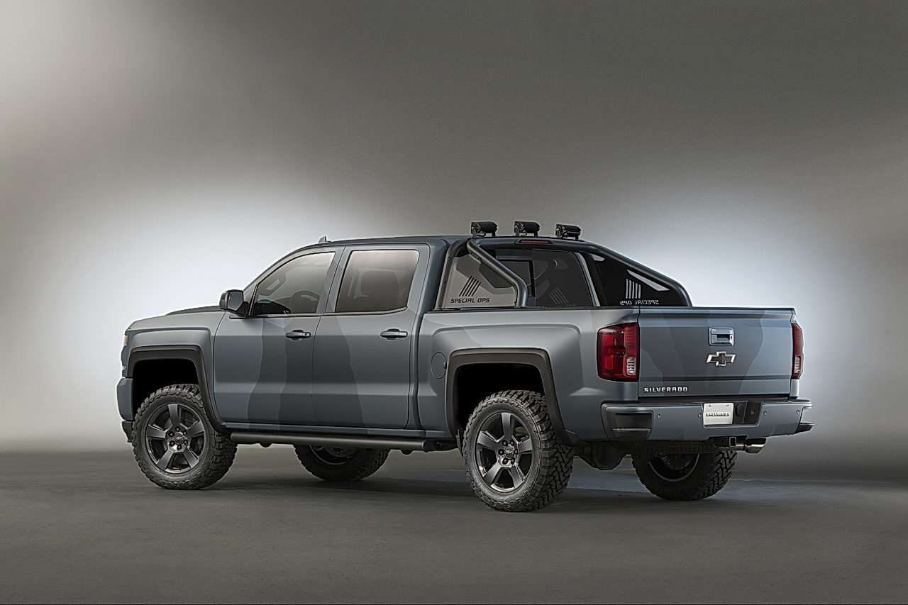 The 2016 Chevy Silverado Special Ops Truck Is Going On Chevrolet Silverado Special Ops Concept