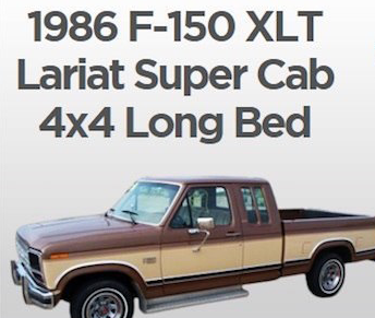 1986 ford f150 specs