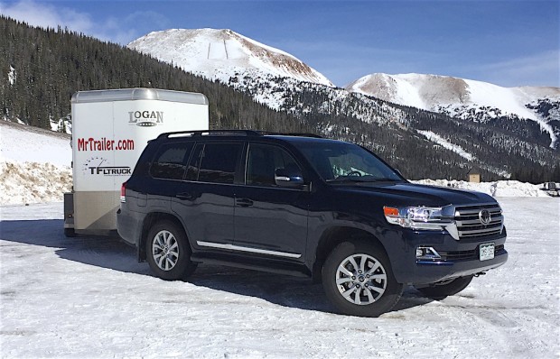2016 toyota land cruiser towing extreme