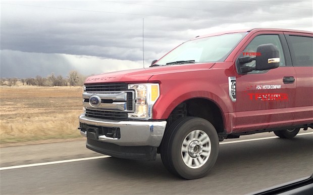 2017 Ford Super Duty F 350 Xlt Caught Highway Testing Spied The 2017 Ford Super Duty F 350 Xlt