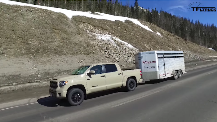 Toyota Tundra Towing Capacity >> Watch The 2016 Toyota Tundra Trd Pro Tackle The Ike Gauntlet Towing Toyota Tundra Towing Capacity >> Watch The 2016 Toyota Tundra Trd Pro Tackle The Ike Gauntlet Towing