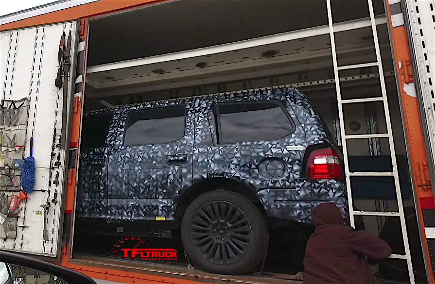 Is This The Aluminum 2018 Ford Expedition Spied In The Wild W