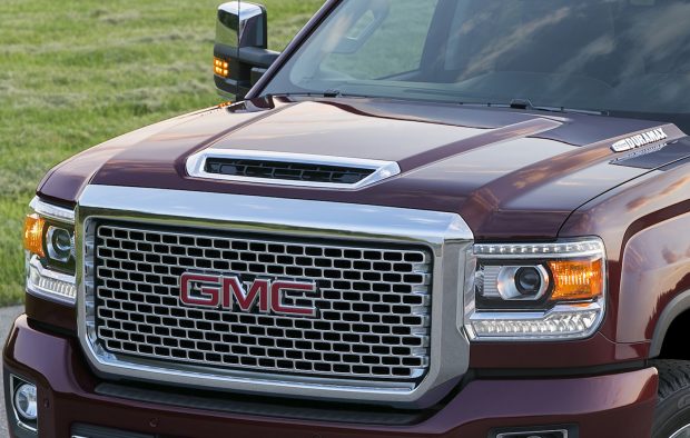2017 new gmc sierra 2500 hd heavy duty diesel silverado chevy hood scoop