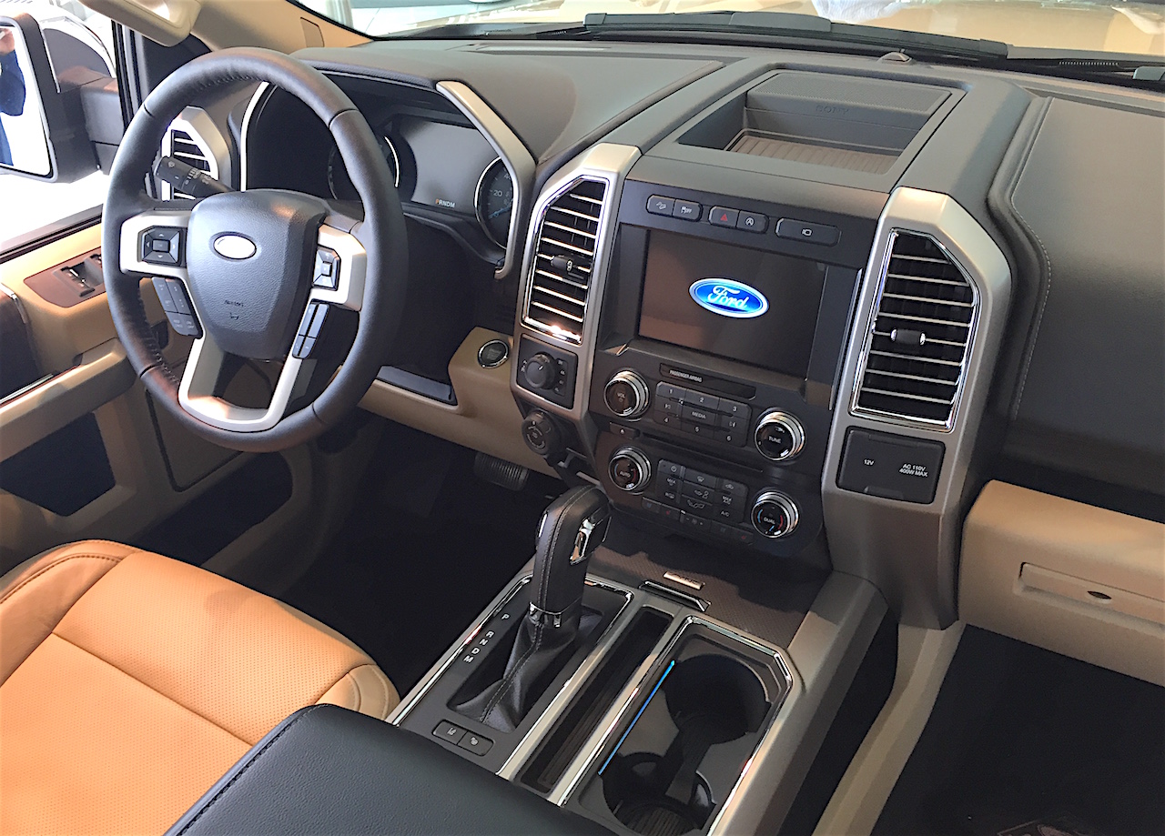 2017-ford-f150-interior-dash - The Fast Lane Truck