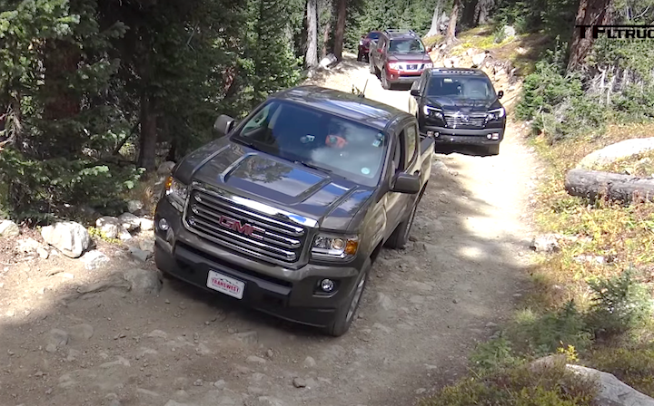 2016 Midsize Truck Comparison Review The Fast Lane 2016 Midsize Truck Comparison Review