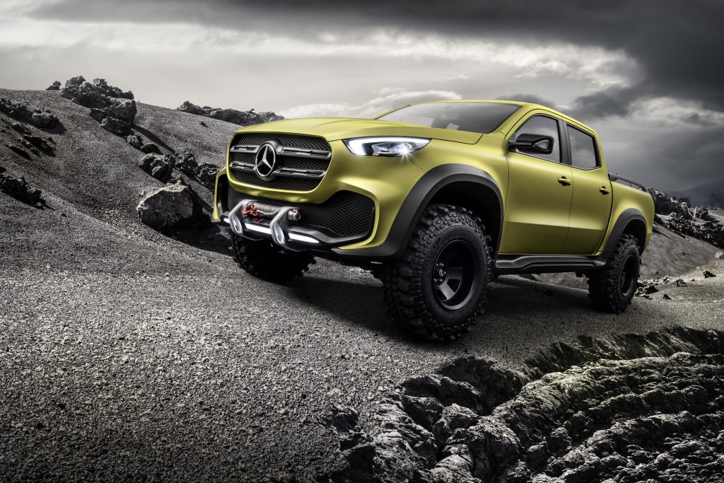 Behold The New Midsize Mercedes Pickup Truck X Cl Concept Mercedes Benz Concept X Cl