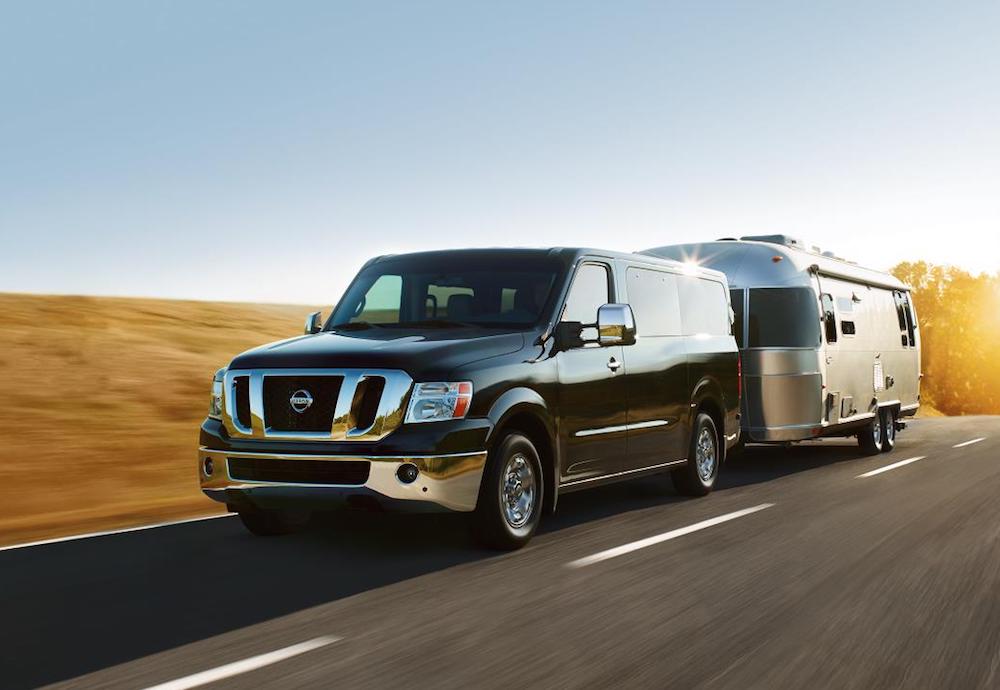2017 nissan nv van towing