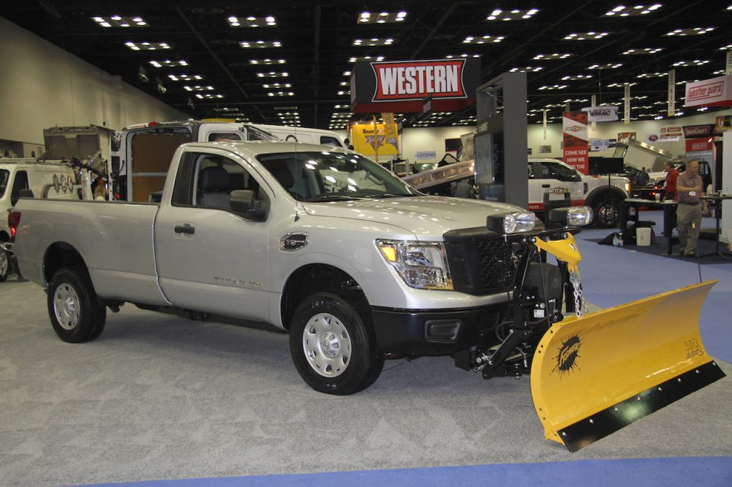 Nissan titan snowplow Nissan titan snowplow