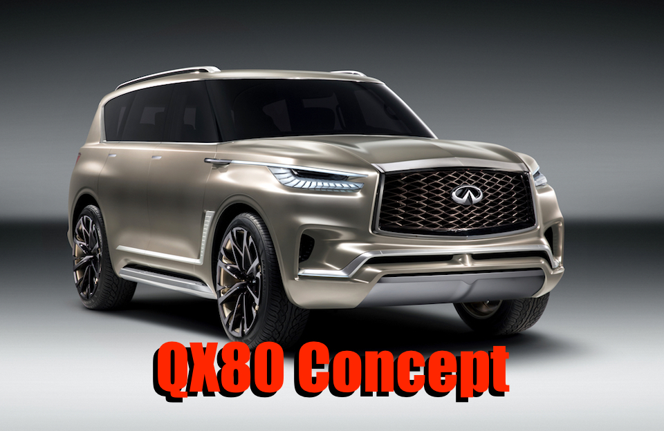 Infiniti Qx80 Monograph Concept Points To The Future Live Video Infiniti Qx80 Monograph Concept 2017 New York City