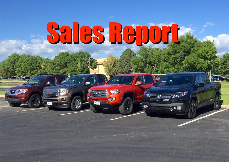 Midsize Trucks Are Not Increasing S The Way Fullsize October 2017 Midsize Truck S Report