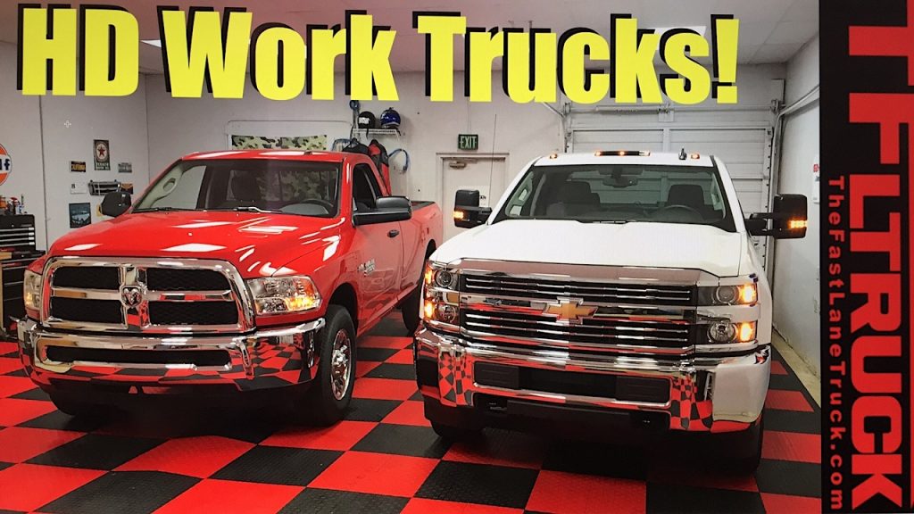 2017 Ram Hd 2500 Vs Chevy Silverado Gas V8 Work 2017 Ram Hd 2500 Chevy Silverado Comparison Review