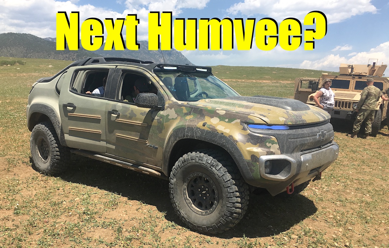 Is the Chevy Colorado ZH2 the new Humvee? We Go For a Ride ... Is the Chevy Colorado ZH2 the new Humvee? We Go For a Ride ...
