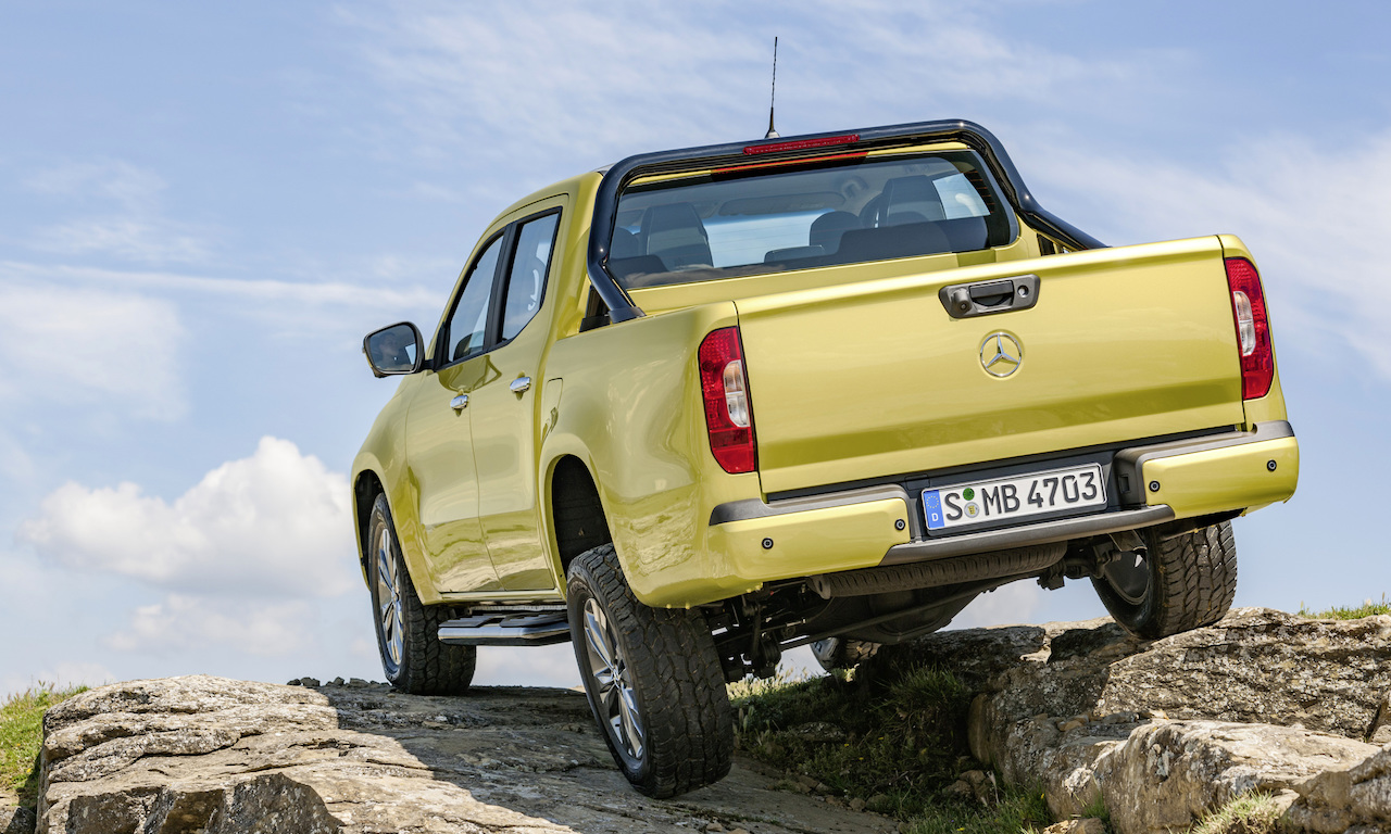 2018mercedesxpickuptrucktailtowing The Fast Lane Truck