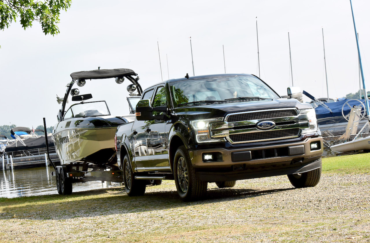 2018 Ford F150 Towing Boat Ski The Fast Lane Truck 2018 Ford F150 Towing Boat Ski