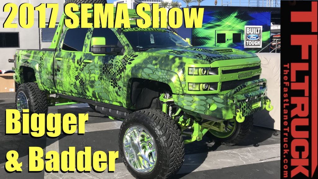 Ger Badder The Cool Trucks Cars Of 2017 Sema Previewed 2017 Sema Show Las Vegas Custom Trucks And Cars