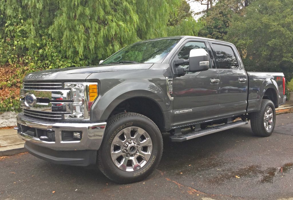 The New Ford F 250 Super Duty Comes In Five Trim Levels The