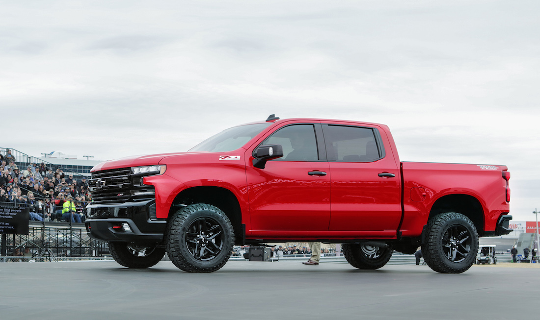 2019 Chevy Silverado 1500 trailboss z71 show