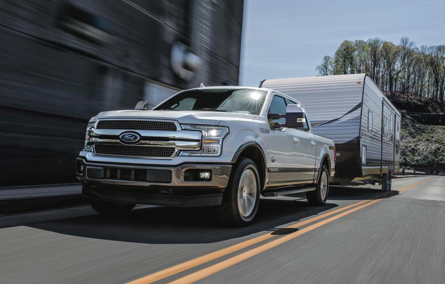 2018 Ford F150 King Ranch Crew Cab Diesel Camper The Fast