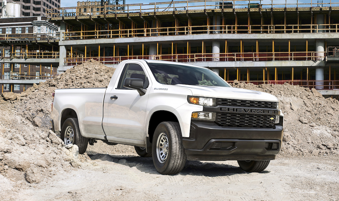 The all-new 2019 Silverado Work Truck features a ... The all-new 2019 Silverado Work Truck features a ...