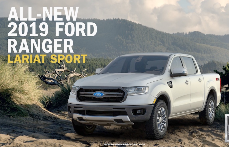 2019 Ford Ranger Crew Lariat Sport Fx4 The Fast Lane Truck
