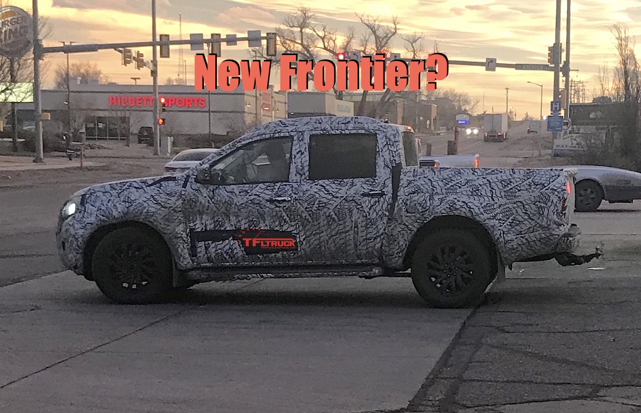 Is this the New 2019 Nissan Frontier Prototype with ... Is this the New 2019 Nissan Frontier Prototype with ...
