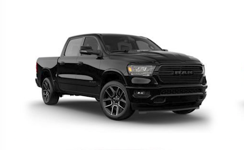 2019 dodge ram all black